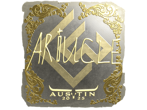 Item Sticker | Ariucle (Gold) | Austin 2025
