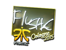 Item Sticker | flusha (Foil) | Cologne 2015
