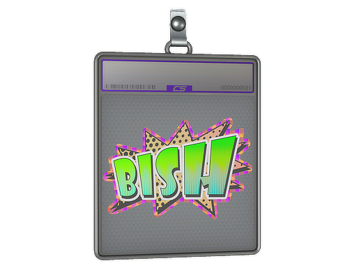 Item Sticker Slab | Bish (Holo)
