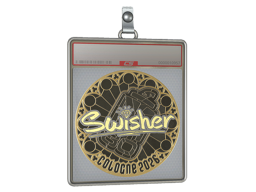 Item Sticker Slab | Swisher (Gold) | Cologne 2026