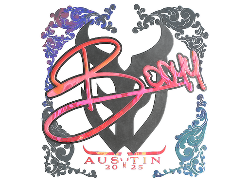 Item Sticker | bodyy (Holo) | Austin 2025