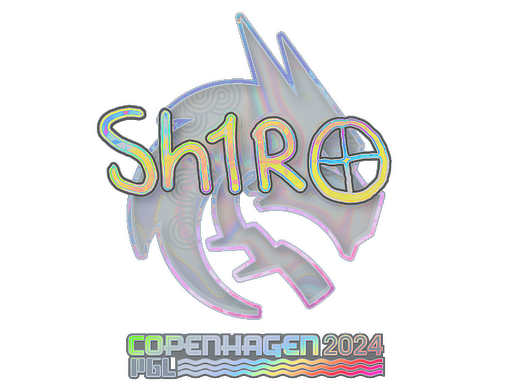 Item Sticker | sh1ro (Holo) | Copenhagen 2024