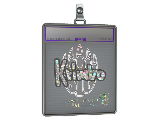 Item Sticker Slab | Krimbo (Glitter) | Antwerp 2022