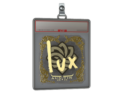 Item Sticker Slab | lux (Gold) | Austin 2025