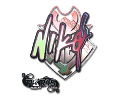 Item Sticker | NiKo (Holo) | Paris 2023