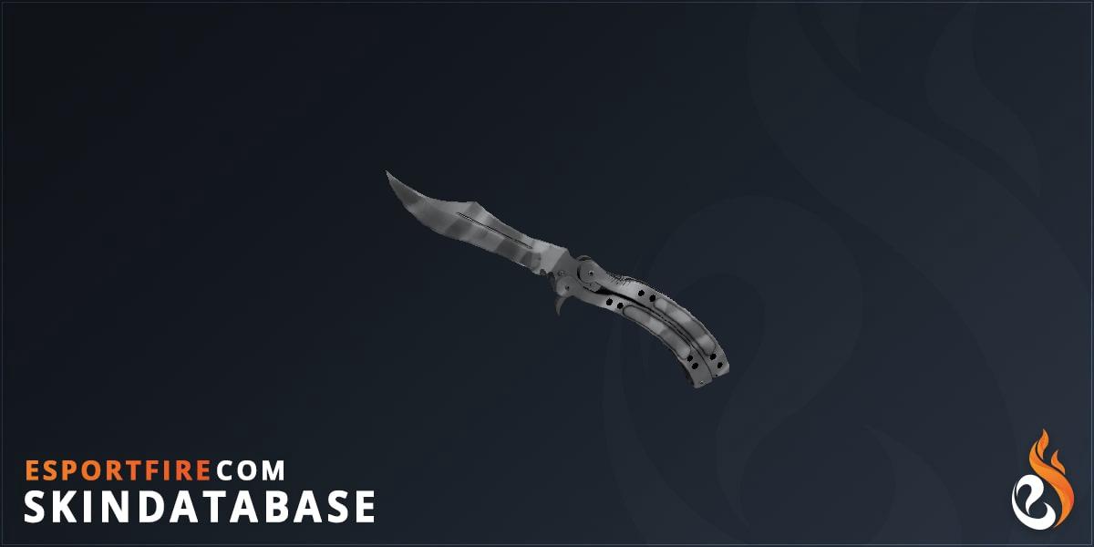 Butterfly Knife Urban Masked