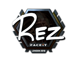 Cosmetic Sticker | REZ (Foil) | London 2018 of Craft