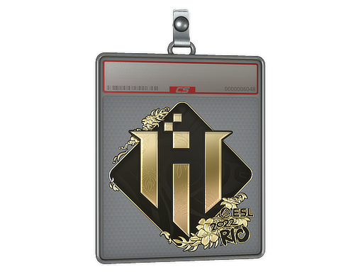 Item Sticker Slab | IHC Esports (Gold) | Rio 2022
