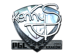Item Sticker | kennyS (Foil) | Krakow 2017