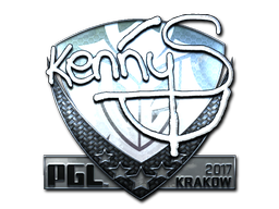 Cosmetic Sticker | kennyS (Foil) | Krakow 2017 of Craft