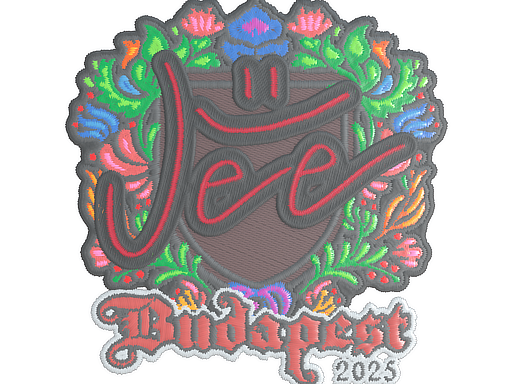 Item Sticker | Jee (Embroidered) | Budapest 2025