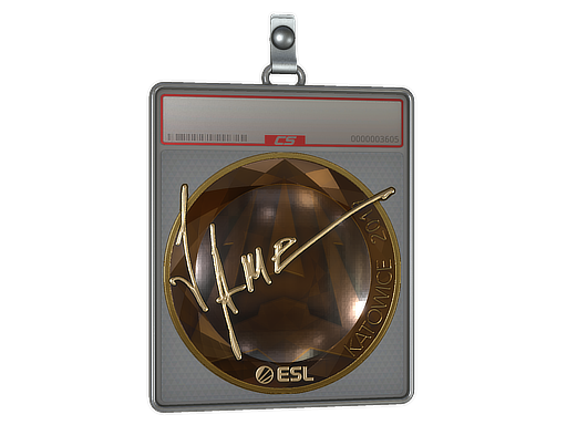 Item Sticker Slab | Jame (Gold) | Katowice 2019