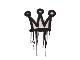Item Sealed Graffiti | Little Crown (War Pig Pink)