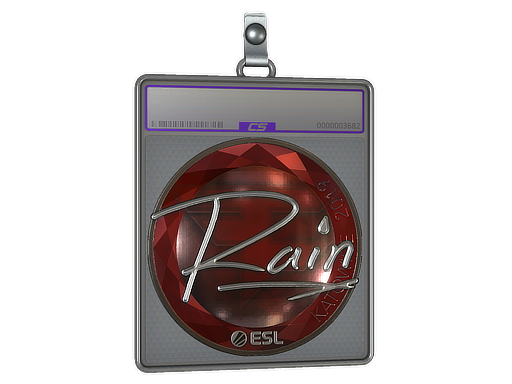 Item Sticker Slab | rain (Foil) | Katowice 2019