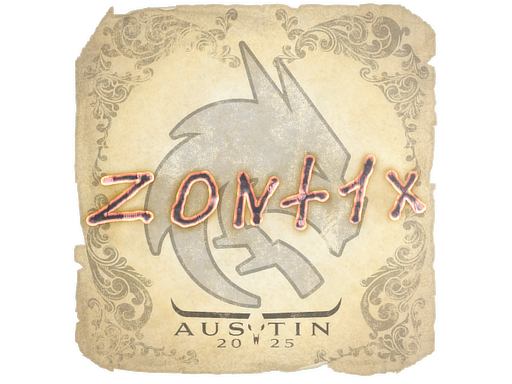 Item Sticker | zont1x | Austin 2025