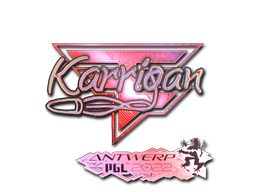 Item Sticker | karrigan (Holo) | Antwerp 2022