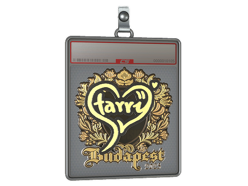 Item Sticker Slab | Starry (Gold) | Budapest 2025