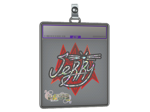 Item Sticker Slab | Jerry (Glitter) | Paris 2023