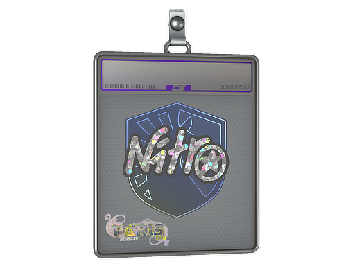 Item Sticker Slab | nitr0 (Glitter) | Paris 2023