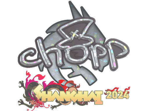 Item Sticker | chopper (Glitter) | Shanghai 2024