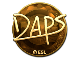 Item Sticker | daps (Gold) | Katowice 2019