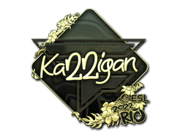 Item Sticker | karrigan (Gold) | Rio 2022