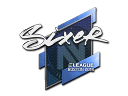Item Sticker | SIXER | Boston 2018