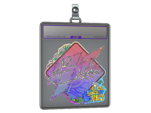 Item Sticker Slab | BUDA (Glitter) | Rio 2022