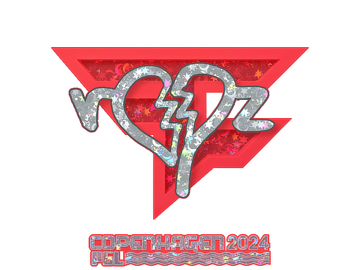 Item Sticker | ropz (Glitter) | Copenhagen 2024