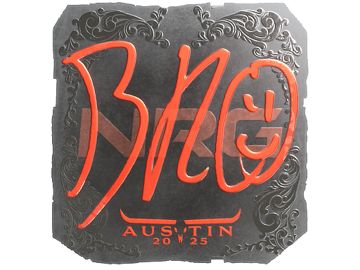 Item Sticker | br0 (Foil) | Austin 2025