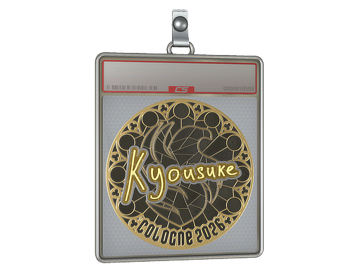 Item Sticker Slab | kyousuke (Gold) | Cologne 2026