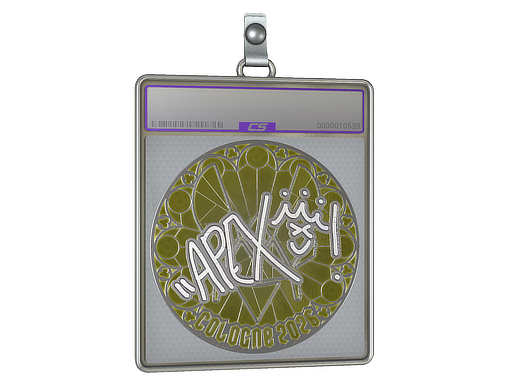 Item Sticker Slab | apEX (Foil) | Cologne 2026