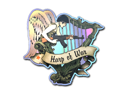 Item Sticker | Harp of War (Holo)