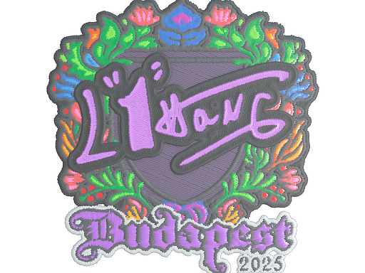 Item Sticker | L1haNg (Embroidered) | Budapest 2025