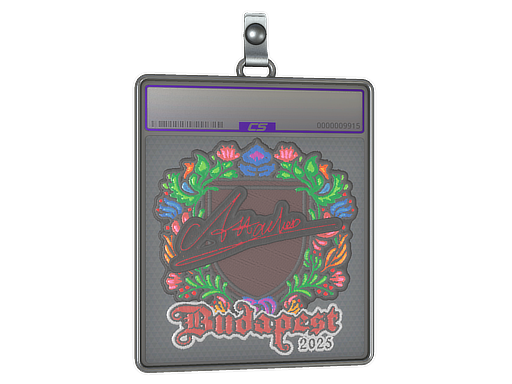 Item Sticker Slab | Attacker (Embroidered) | Budapest 2025