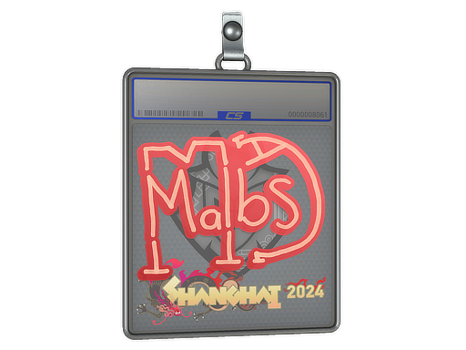 Item Sticker Slab | malbsMd | Shanghai 2024