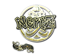 Item Sticker | NertZ (Gold) | Paris 2023