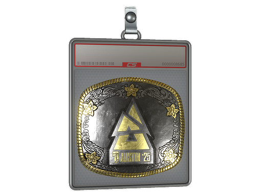 Item Sticker Slab | BLAST.tv (Gold) | Austin 2025