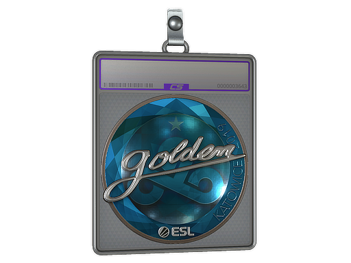 Item Sticker Slab | Golden (Foil) | Katowice 2019