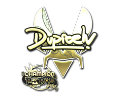 Item Sticker | dupreeh (Gold, Champion) | Paris 2023