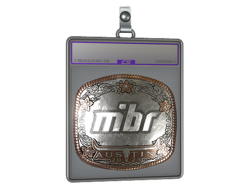 Item Sticker Slab | MIBR (Foil) | Austin 2025