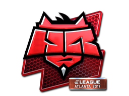 Item Sticker | HellRaisers (Foil) | Atlanta 2017