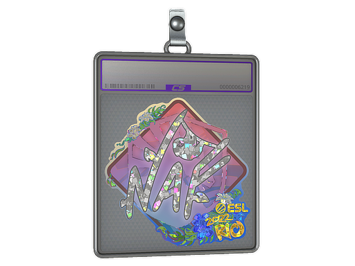 Item Sticker Slab | NAF (Glitter) | Rio 2022