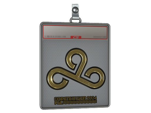 Item Sticker Slab | Cloud9 (Gold) | Copenhagen 2024