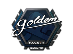 Item Sticker | Golden | London 2018
