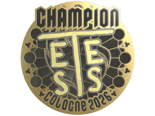 Item Sticker | TeSeS (Gold, Champion) | Cologne 2026