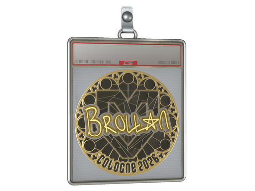Item Sticker Slab | Brollan (Gold) | Cologne 2026