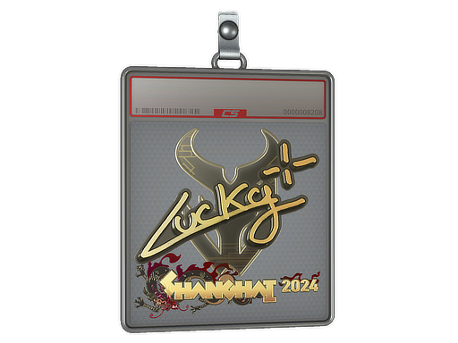 Item Sticker Slab | Lucky (Gold) | Shanghai 2024