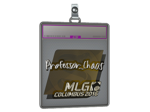 Item Sticker Slab | Professor_Chaos (Foil) | MLG Columbus 2016