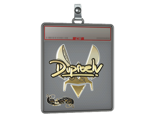 Item Sticker Slab | dupreeh (Gold) | Paris 2023